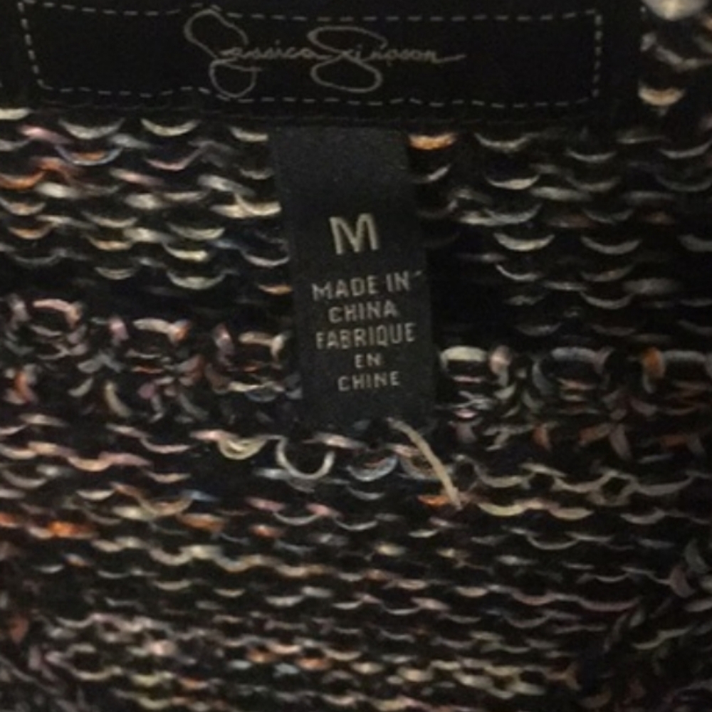 Jessica Simpson mulit color back sweater - Picture 2 of 2